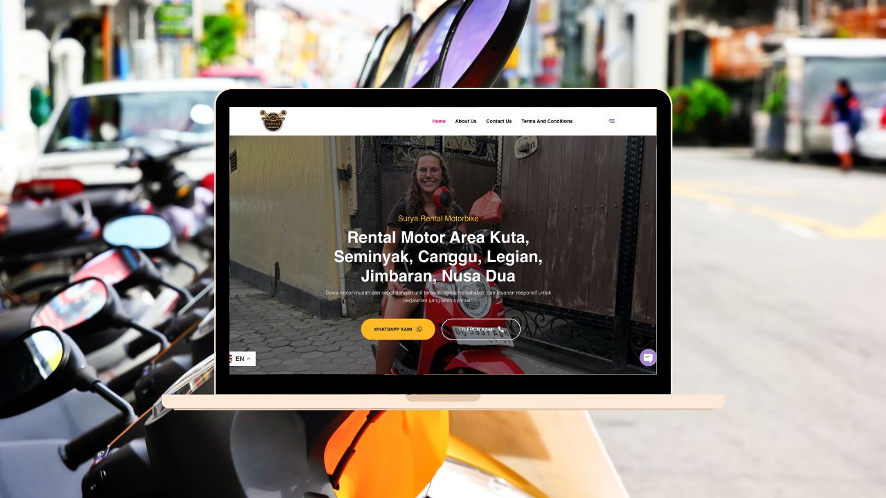 [WORDPRESS] Surya Rental Motorbike